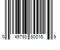 Barcode Image for UPC code 049793800169