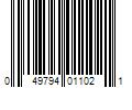 Barcode Image for UPC code 049794011021