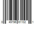 Barcode Image for UPC code 049796611021