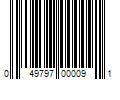 Barcode Image for UPC code 049797000091