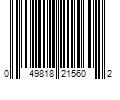 Barcode Image for UPC code 049818215602