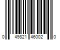 Barcode Image for UPC code 049821460020