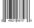 Barcode Image for UPC code 049821687076