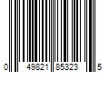 Barcode Image for UPC code 049821853235