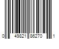 Barcode Image for UPC code 049821862701