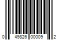 Barcode Image for UPC code 049826000092