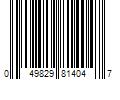 Barcode Image for UPC code 049829814047