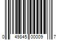 Barcode Image for UPC code 049845000097