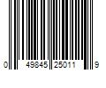 Barcode Image for UPC code 049845250119