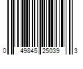 Barcode Image for UPC code 049845250393