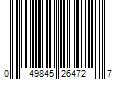 Barcode Image for UPC code 049845264727