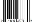 Barcode Image for UPC code 049845277789