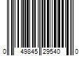 Barcode Image for UPC code 049845295400