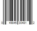 Barcode Image for UPC code 049845304812