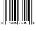 Barcode Image for UPC code 049845313456