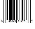 Barcode Image for UPC code 049845314262