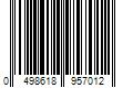 Barcode Image for UPC code 0498618957012