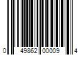 Barcode Image for UPC code 049862000094