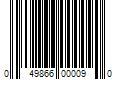 Barcode Image for UPC code 049866000090