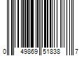 Barcode Image for UPC code 049869518387