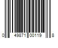 Barcode Image for UPC code 049871001198