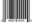 Barcode Image for UPC code 049881000099