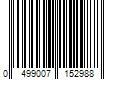 Barcode Image for UPC code 0499007152988