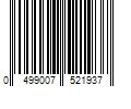 Barcode Image for UPC code 0499007521937