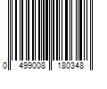 Barcode Image for UPC code 0499008180348