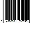 Barcode Image for UPC code 0499008505745