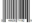 Barcode Image for UPC code 049925711929