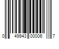 Barcode Image for UPC code 049943000067