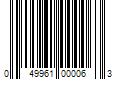 Barcode Image for UPC code 049961000063