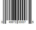 Barcode Image for UPC code 049973000075