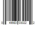 Barcode Image for UPC code 049983030222