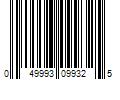 Barcode Image for UPC code 049993099325