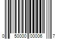 Barcode Image for UPC code 050000000067