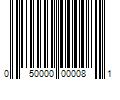 Barcode Image for UPC code 050000000081