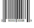 Barcode Image for UPC code 050000000869