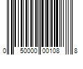 Barcode Image for UPC code 050000001088