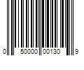 Barcode Image for UPC code 050000001309