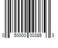 Barcode Image for UPC code 050000003853