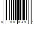 Barcode Image for UPC code 050000004331