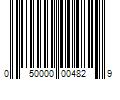 Barcode Image for UPC code 050000004829