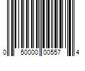 Barcode Image for UPC code 050000005574