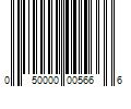 Barcode Image for UPC code 050000005666