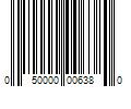 Barcode Image for UPC code 050000006380