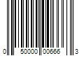 Barcode Image for UPC code 050000006663