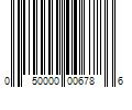 Barcode Image for UPC code 050000006786