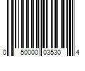 Barcode Image for UPC code 050000035304